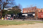 Homeless turned railfan for street running of Dothan turn